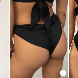 LONDRE high-leg scrunch swim bottom